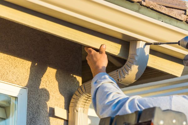 Aluminum Rain Gutter Service in Lincolnton