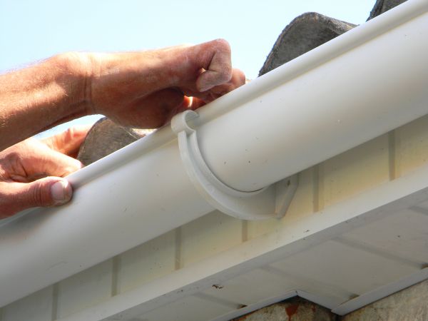 Plastic Gutter Repair in Lincolnton